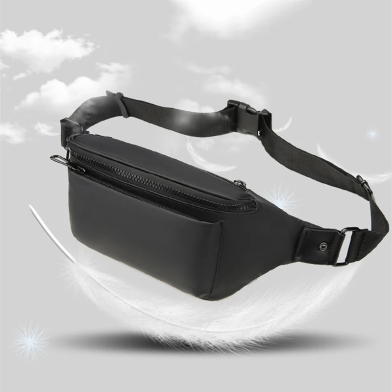 2023 NEW Fanny Pack for Men Waterproof Crossbody Waist Pack Chest Bag PU Bag