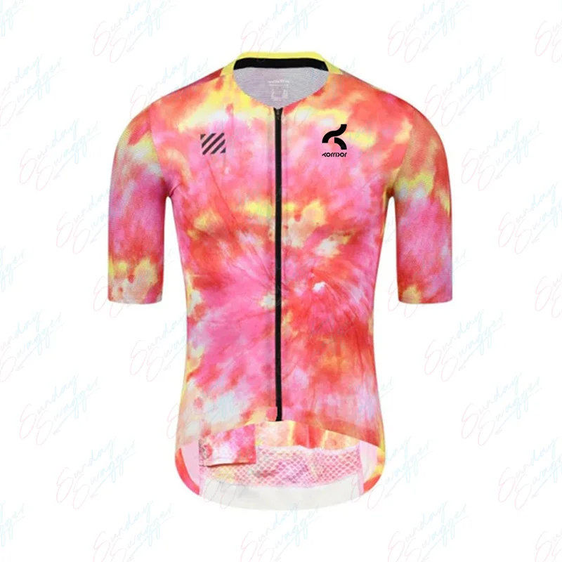 

Men's Korridor MTB Team Cycling Jerseys Short Sleeve Bike Shirts Bicycle Jeresy Cycling Clothing Wear Ropa Maillot Ciclismo
