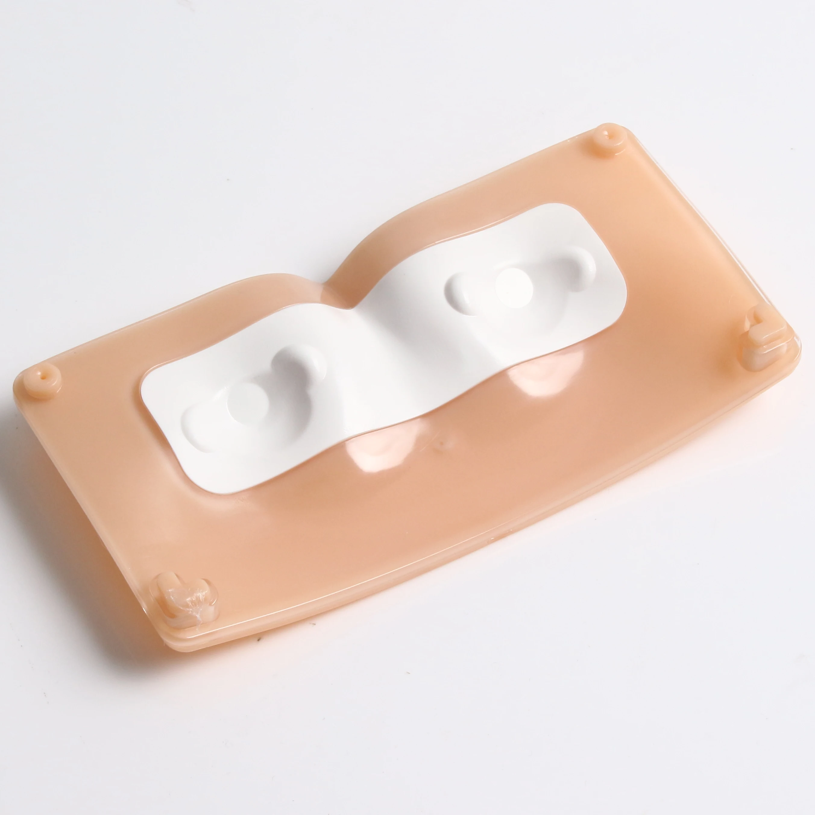 5D Eye Eyebrow Makeup Practice Board Silicone Pad
