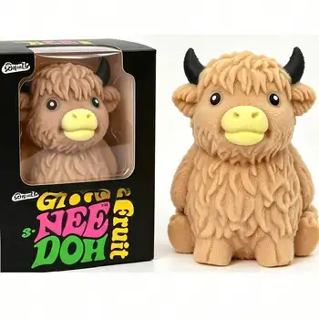 Scottish Highland Cow Squishy Slow Rebound Anxiety Relief Fidget Toy,Squishy Toys,Kid Toys,Juegos Para Niños,Cheese Squishy 1