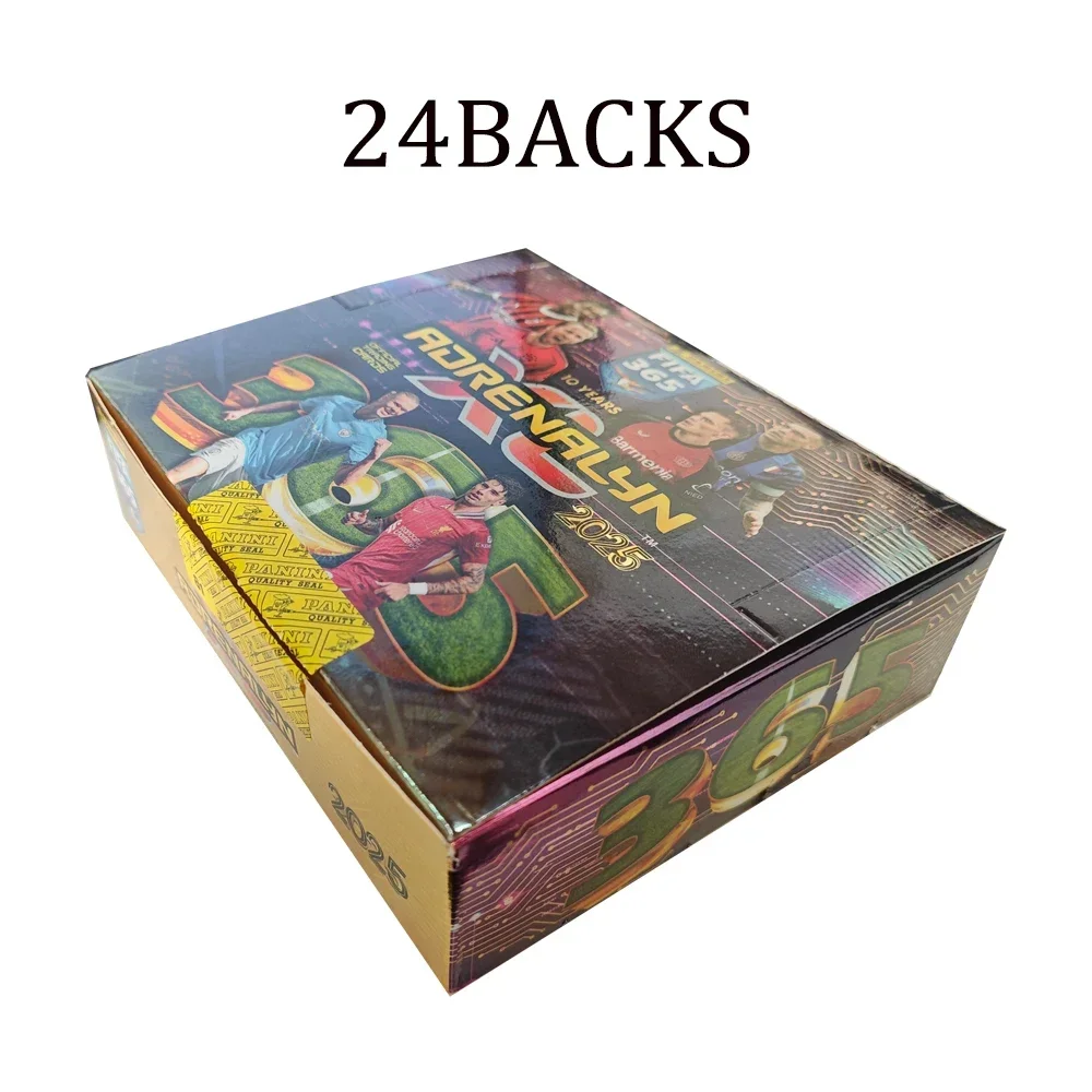FIFA Collectible Cards Soccer Boys Holiday Gifts Panini 365 Refraction flash Blind box football trading cards collectible cards
