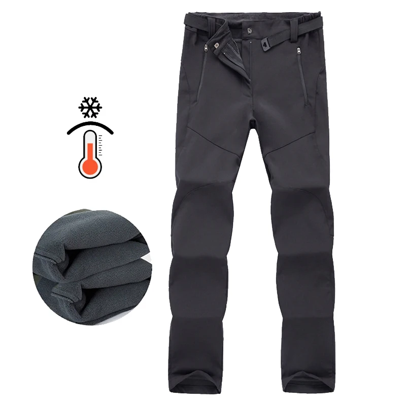 Young Girl Pants skiing pants mens winter pants Autumn Winter Camping Skiing Hiking Waterproof Windproof Soft Shell Fleece Warm Outdoor Sports Trekking