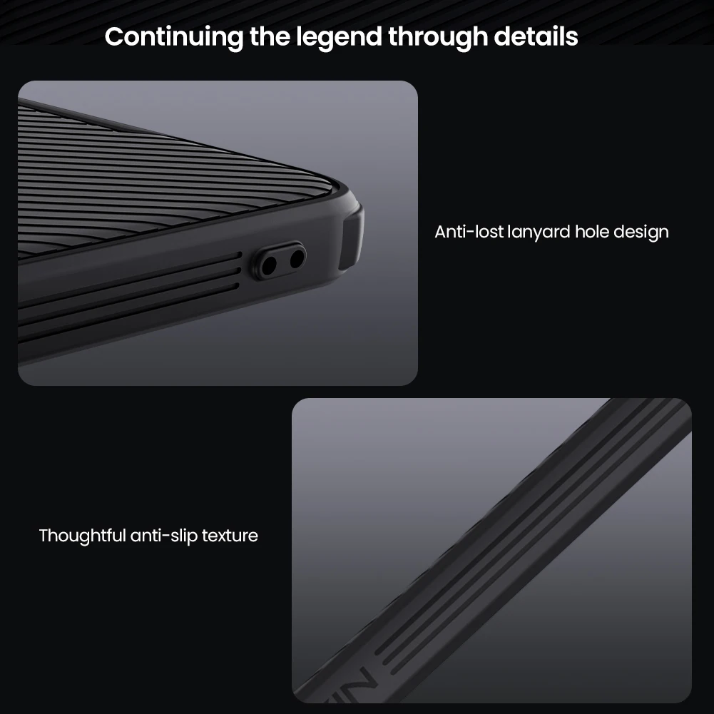 Für Poco X7 Pro Hülle NILLKIN Fitted Case Camshield Super Frosted Shield Case für Poco X7 Pro Linsenschutzabdeckung – Detail 11