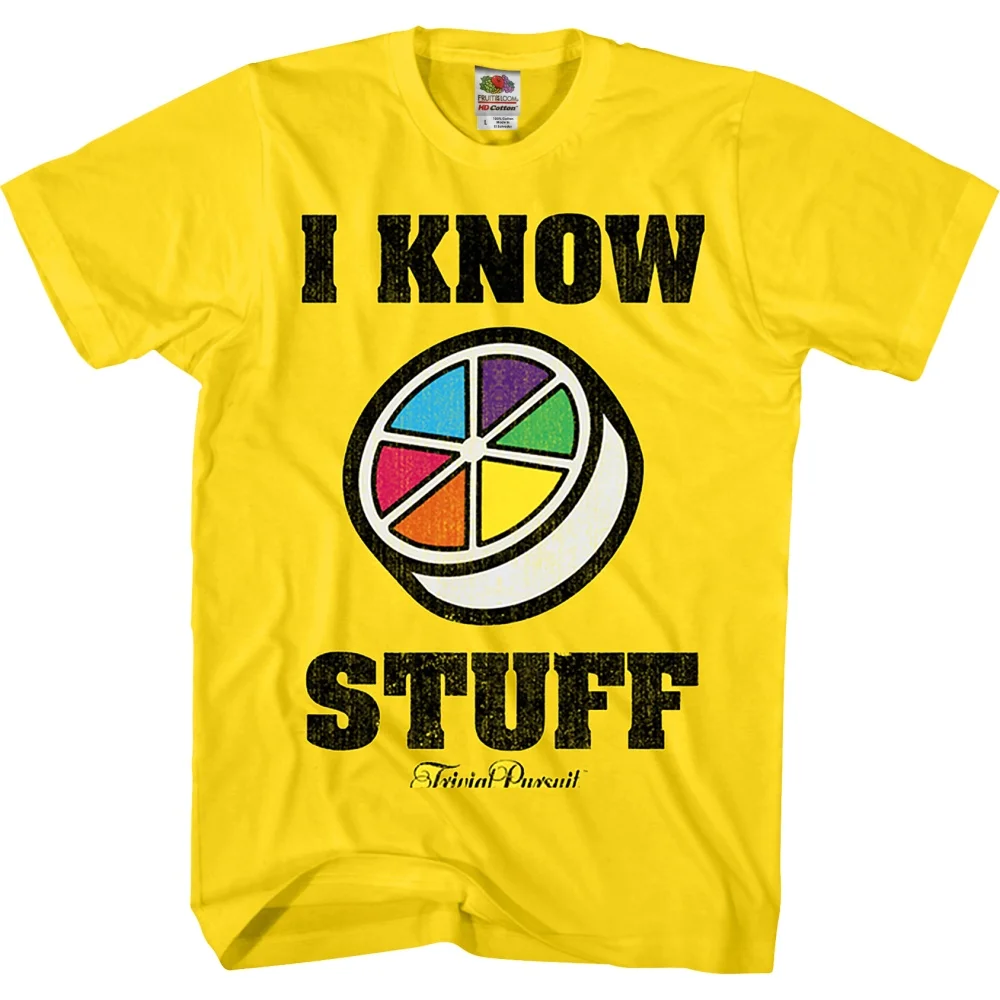 I Know Stuff T-Shirt Trivial Pursuit