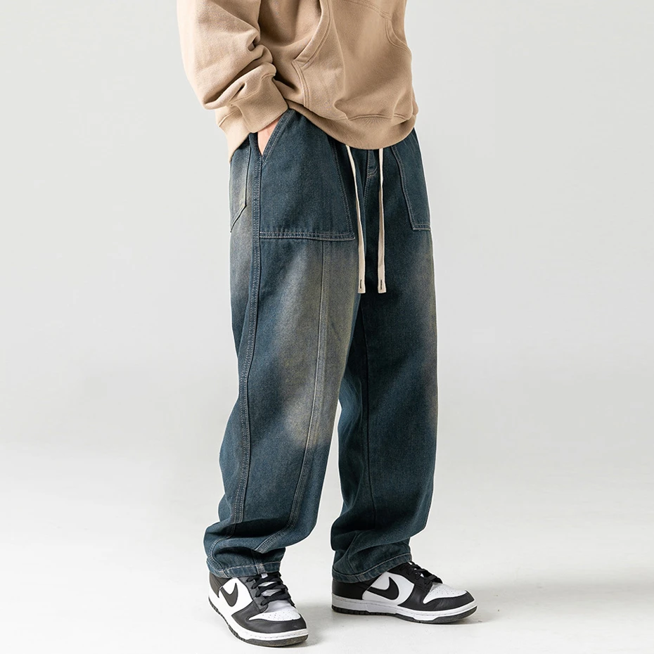 Рисунок 2 - Винтажные джинсовые брюки