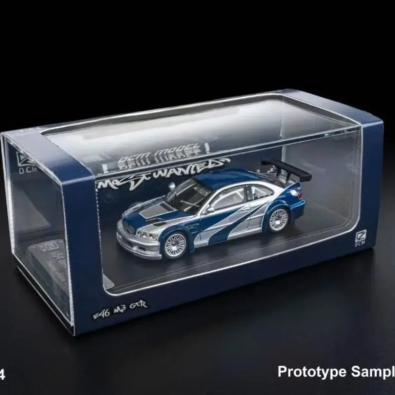 DCM 1:64 M3 E46 GTR Need for Speed Painting Job Alloy Diecast Car