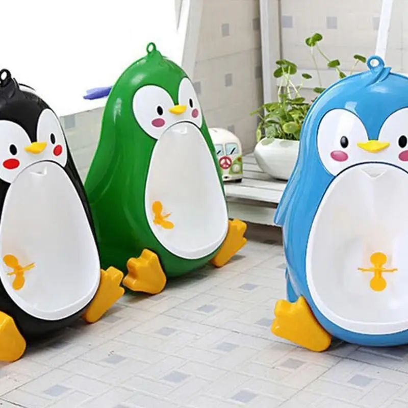 Toddler Urinal For Boys Training Potty Toddler Urinal For Boys Adjustable Penguin Shape Toilet Training Pee Stand For Toilet 4