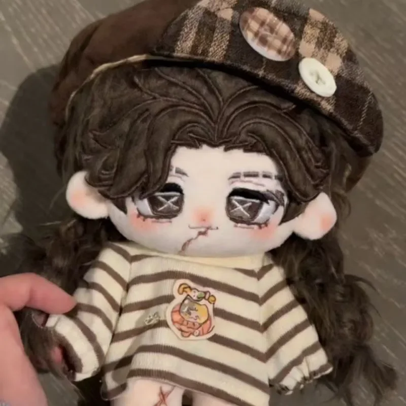 20cm 게임 아이덴티티 V 헤르난도 로메로 플러시 드레스업 코튼 인형 장난감 어린이용 플러시 코스프레 장식 생일 선물 마스코트