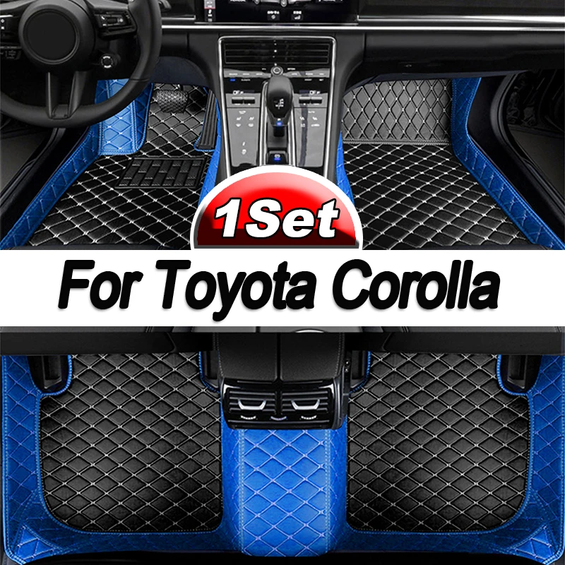 

Автомобильные коврики для Toyota Corolla, 11 поколение, негибридные, 2014, 2015, 2016, 2017, 2018, автомобильные коврики на заказ, аксессуары для интерьера