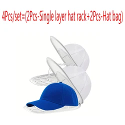 Sturdy Detachable Hat Protection and Washing Kit (4Pcs - set)