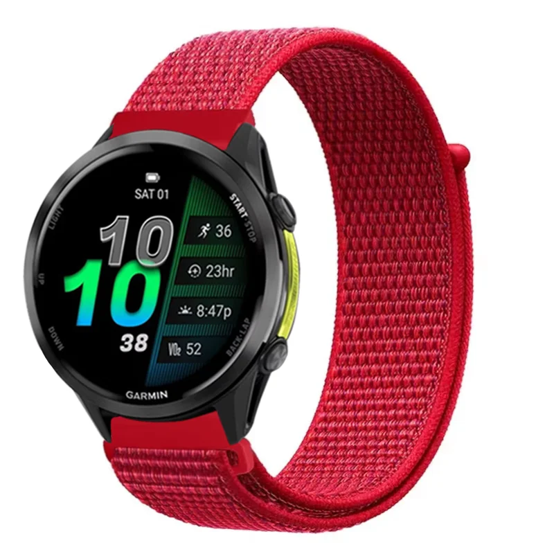 Nylon Loop Strap - 22mm/20mm Flag Style Fashion Band