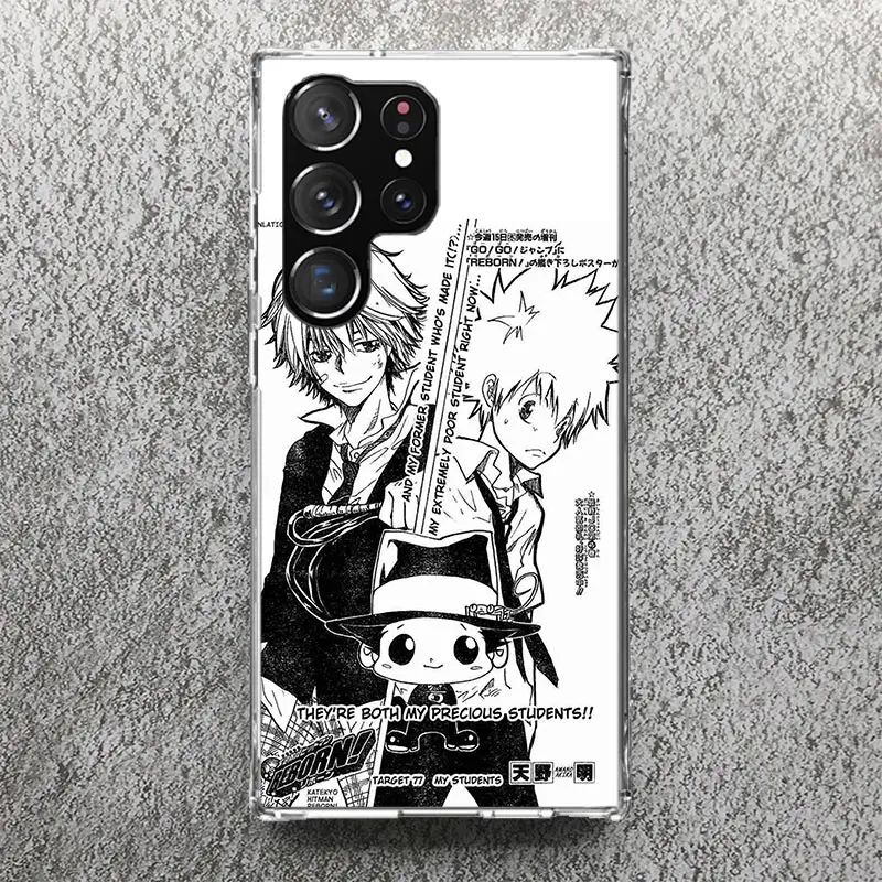 Katekyo Hitman Reborn Stylish Soft Phone Case Cover