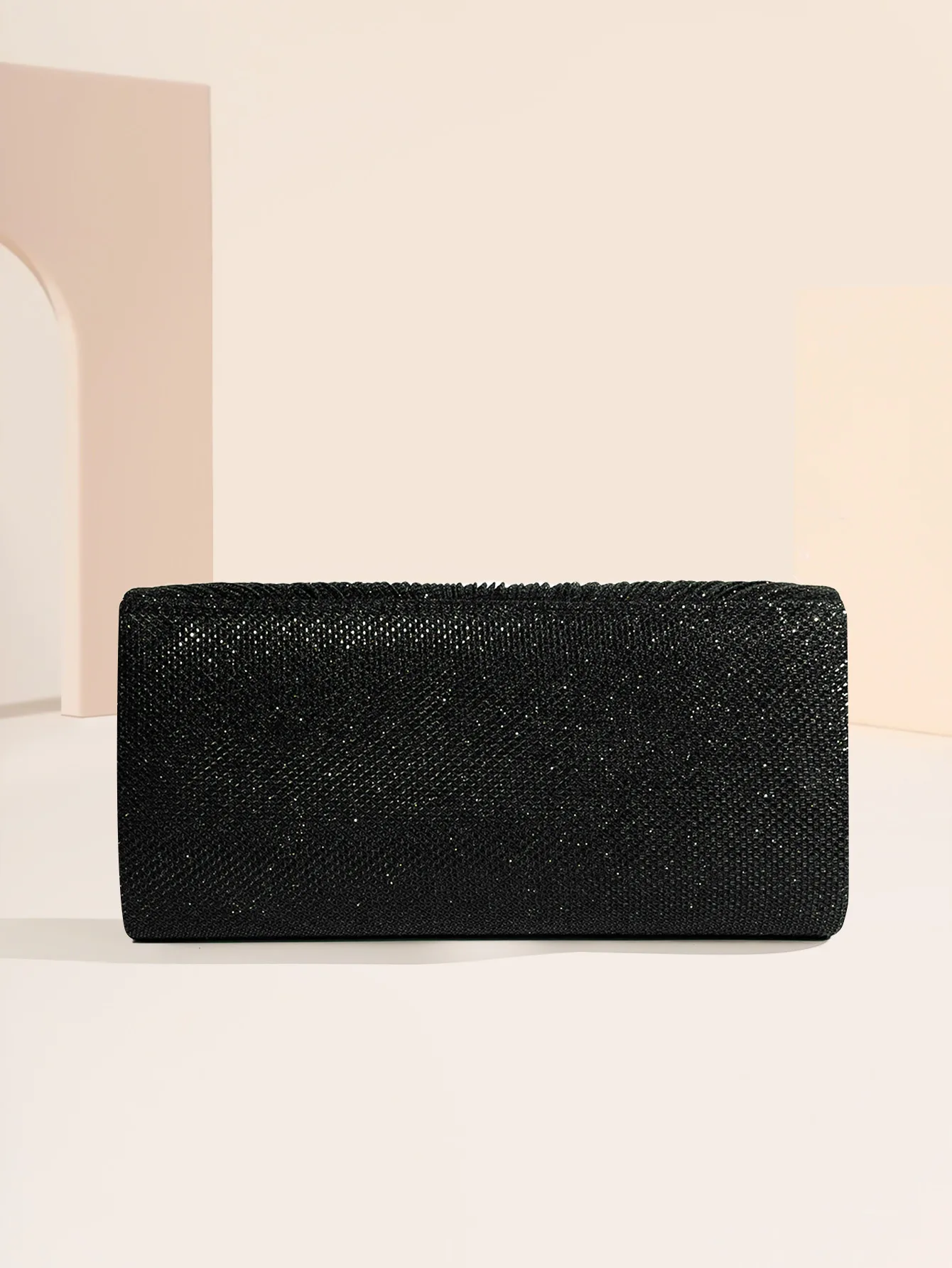 Pochette de soirée à paillettes plissées brillantes pour femmes, sac à main, sac à main, nœud papillon en tricot, pochette pour patients, Lady JOinitiated, luxe