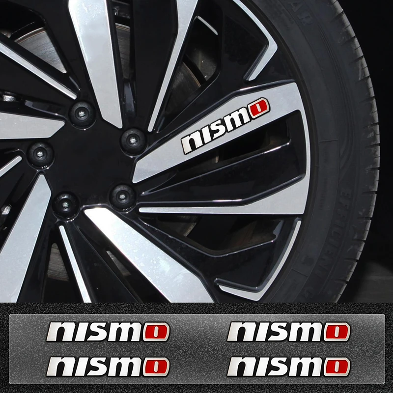 New Car Wheels Rims Sticker Decal For NISMO Nissan Qashqai Juke Leaf
