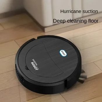 2024 New Intelligent Robot Cleaner USB Three in One Sweeping and Mopping Robot Cleaner Kitchen Robots Electric Floor Mop 1