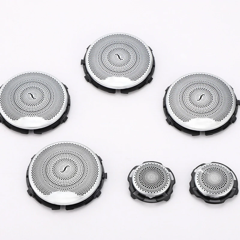 Stereo Speaker Tweeter Midrange Speakers Audio Speakers Kit 6 Car speaker Covers Mercedes Benz GLC X253 W205 W213 E C AMG Class Series Door Loudspeaker Tweeter Midrange Lid Trim