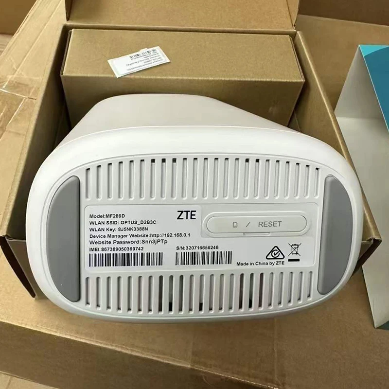 Unlocked ZTE MF289D 4G LTE Router Cat12/13 600Mbps Dual-Band Wireless Router With Sim Card 2*Gigabit Ports 4G WiFi Home Modem