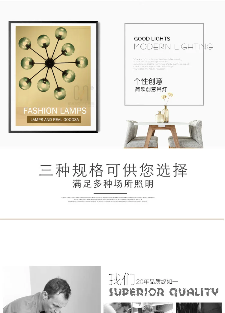 Bola de Vidro Moderno Lustre Teto Lustres Deco Maison E27 Pingente Luz Sala Jantar Decoração Marroquina Led 11 Computers & Electronics
