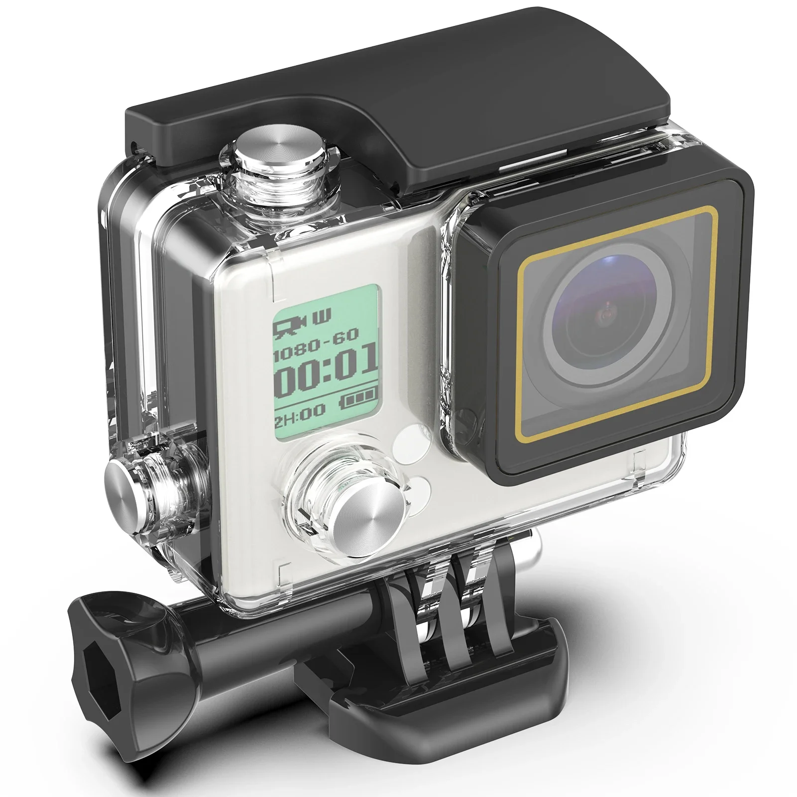 Boîtier étanche 60m pour GoPro Hero 4/3+ - Protection plongée