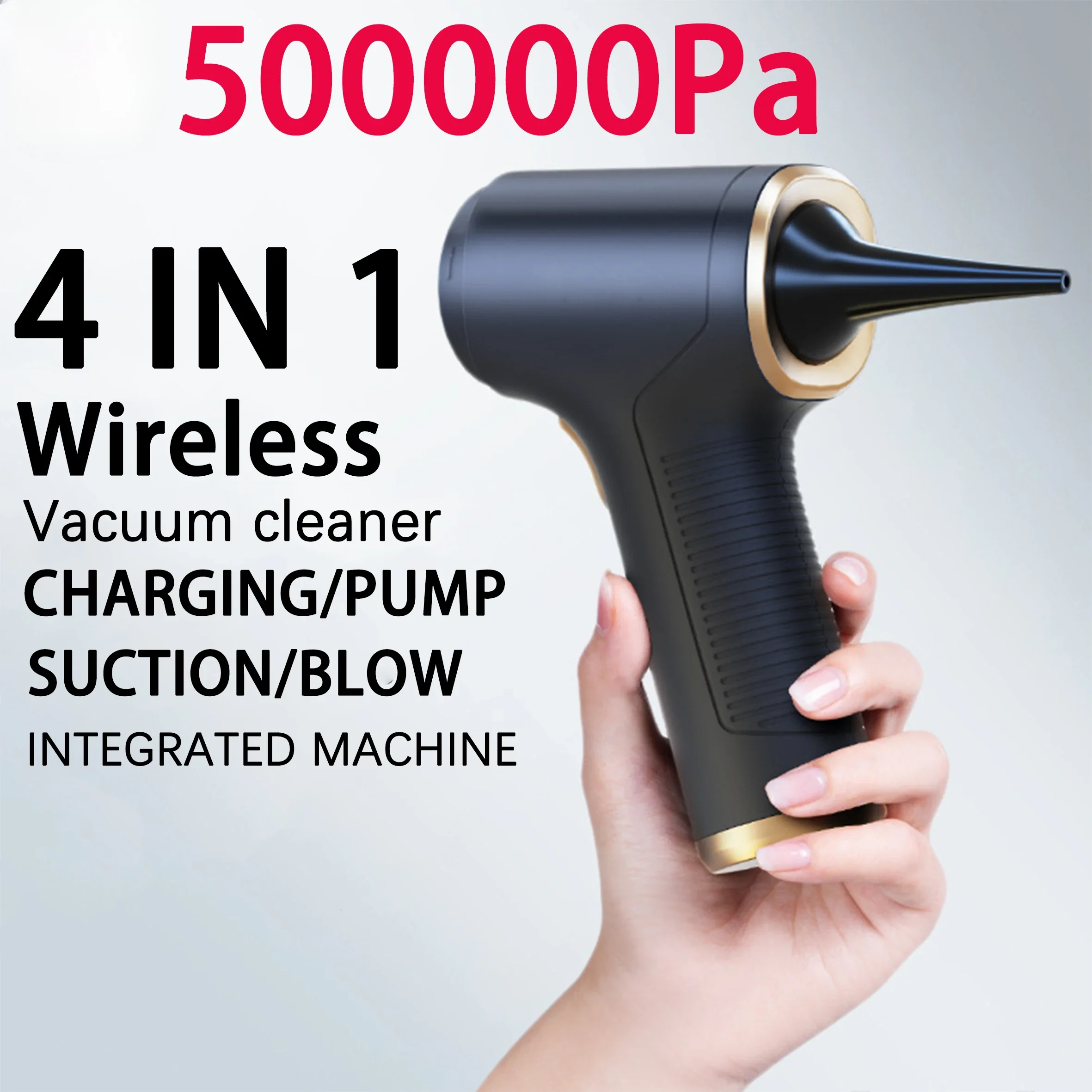 

500000PA Powerful Handheld Wireless Vacuum Cleaner Cordless Home Car Cleaning Robot Portable Use Large Suction Vacuum Cleaner