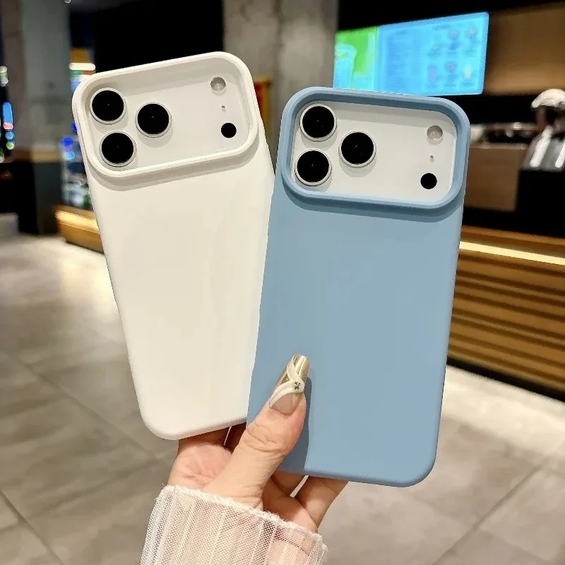 Original Official Silicone Case For iPhone 17ProMax 16 13 12 15 14 Pro Phone Cases For iPhone 16 13Pro 17 11 14 15 Pro Max Cover 2