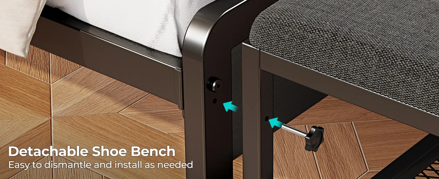 Detachable Shoe Bench