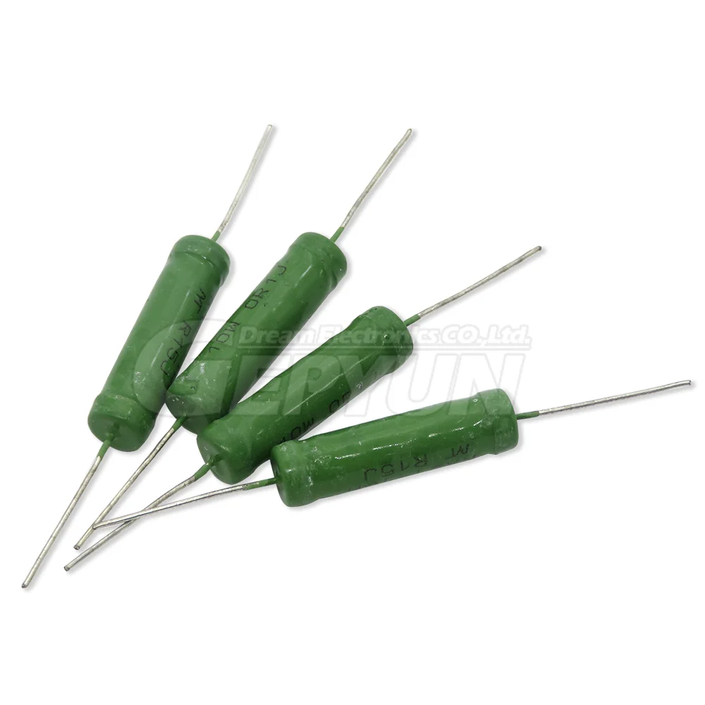 5PCS RX21 10W Wire Wound Resistance 5% 1R 10R 100R 1K 10K 12K 15K 18R 20R 22R 24R 27R 30R 33R 36R Resistor