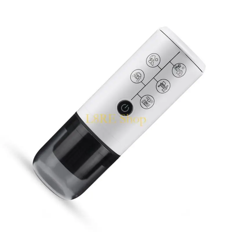 L8RE Rechargeable Coffee Pods Machine Plastic Texture Perfect for Quick Brewing