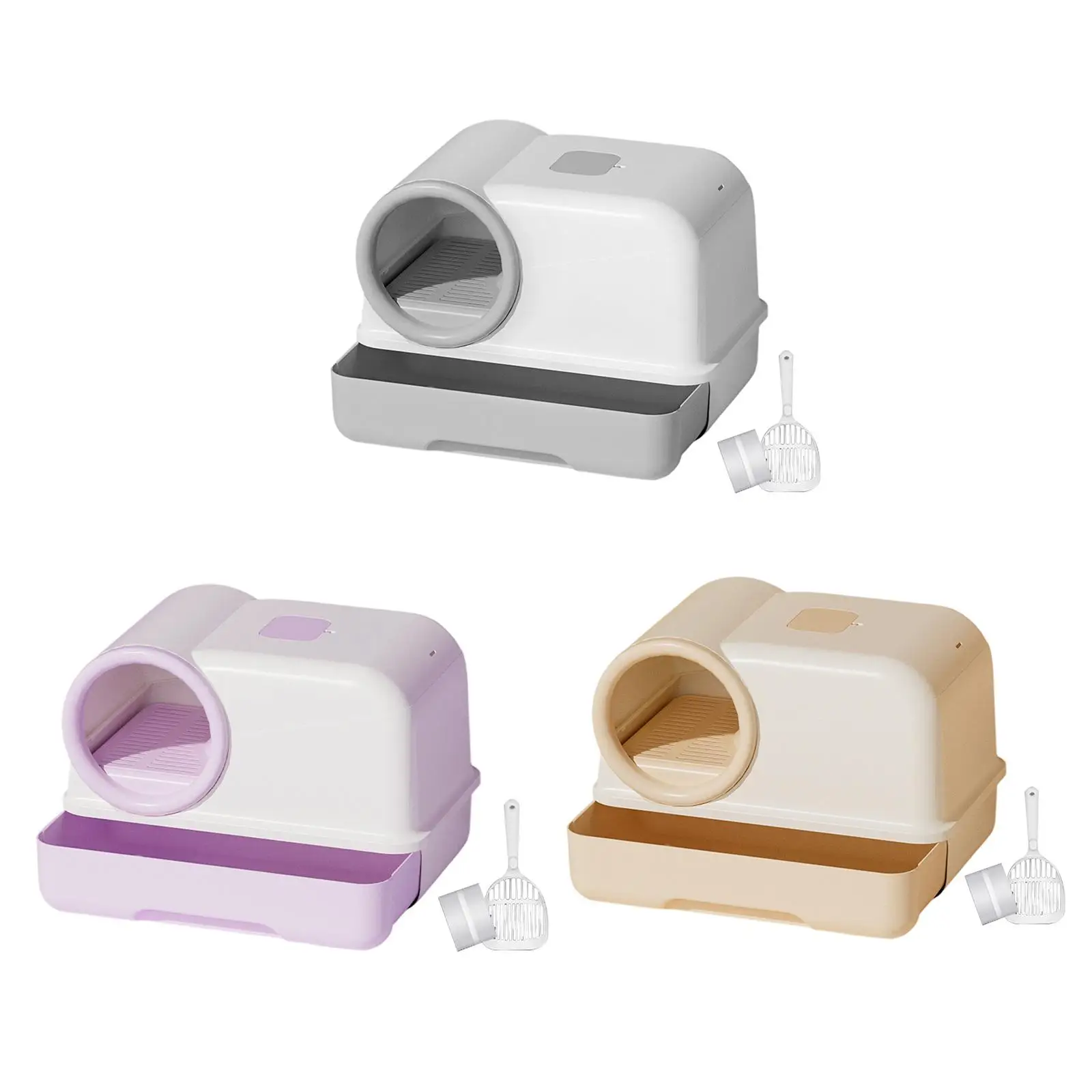 Fully Enclosed Cat Litter Box Large Cat Potty Corridor Sandbox Kitty Litter Box Kitten Potty for All Kinds of Cat Litter Fully Enclosed Cat Litter Box Large Cat Potty Corridor Sandbox Kitty Litter Box Kitten Potty for All Kinds of Cat Litter