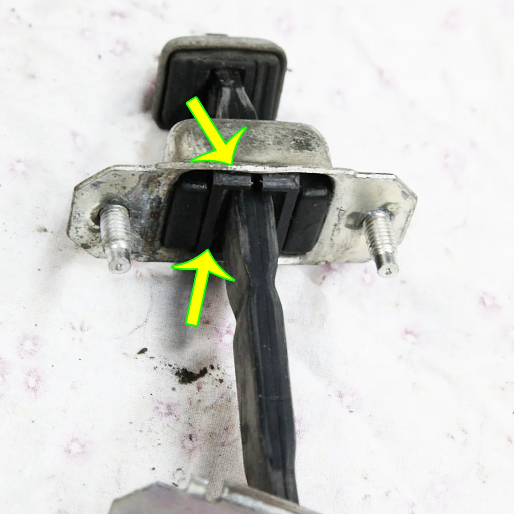 Car Door Check Strap (Check Assy) Repair Kit Stopper Damping Plastics 4x For Subaru Forester Impreza Legacy Liberty Outback NEW door hinge repair kit