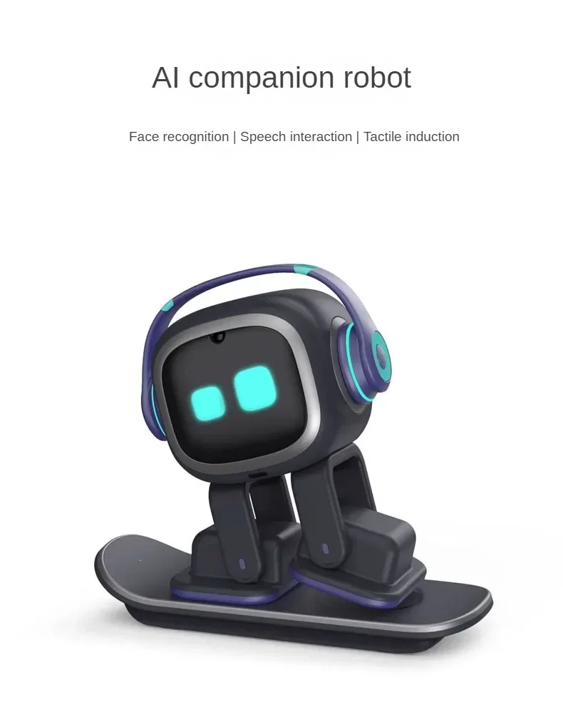 Emo Robot AI Intelligent Voice Chat Electronic Pet Emo Small Night Lamp Multi-Language Intelligent Conversation Robot