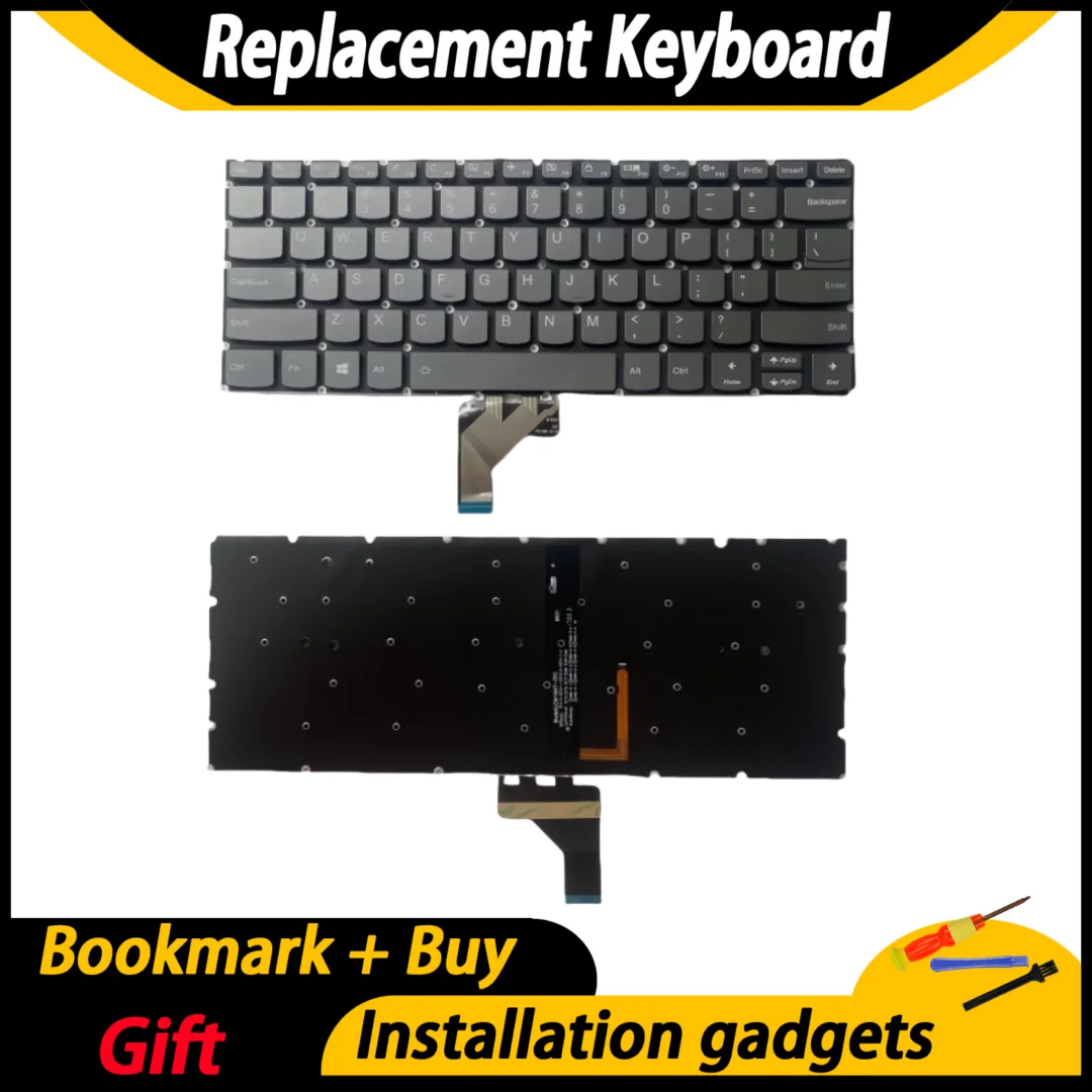 Touche De Clavier AZERTY Pour LENOVO Yoga 920-13IKB (80Y7/80Y8) - Noire - Occasion Avec Mécanisme