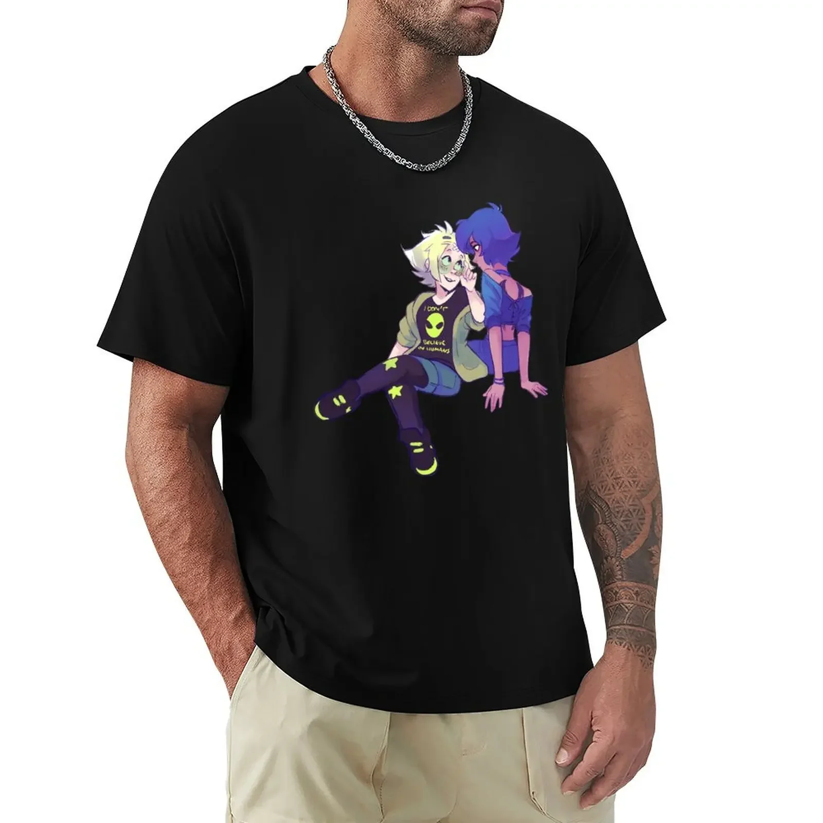 

Human Lapidot T-shirt oversized sublime tees t shirt for men