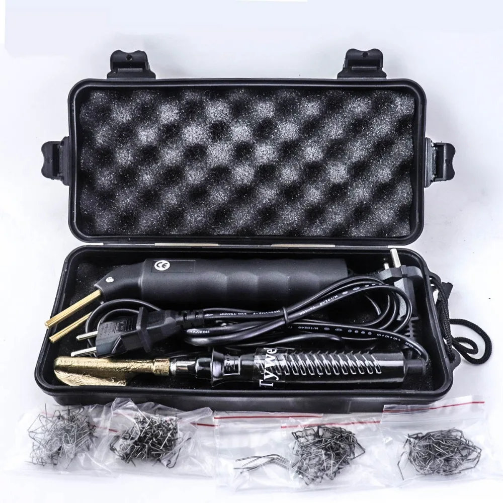 

Professional Hot Stapler Plastic Repair System Welding Gun Bumper Fairing Auto Body Tool Plastic Welder Staple Soldering Iron
