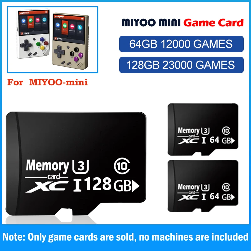 Miyoo Mini Game Card Tsingo Miyoo Mini Memory Card Miyoo Mini V2