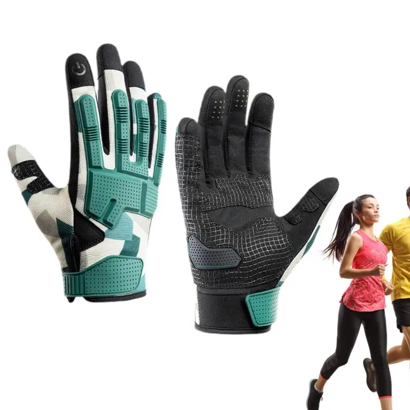 

Весенние мужские перчатки для сенсорного экрана, спортивные, для рыбалки, езды на велосипеде, Нескользящие женские перчатки для езды на велосипеде