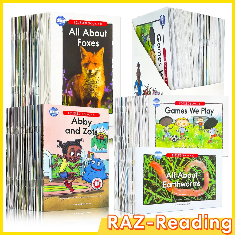 Kids-RAZ-Levels-Preschool-Education-English-Learning-Books-for-Children