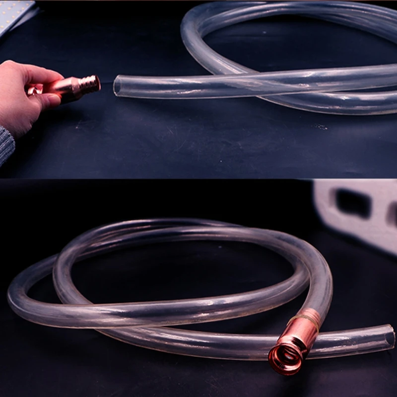 Ahlsen Pompe à Main Essence, Pompe Manuelle De 8 Mm, Pompe à Carburant