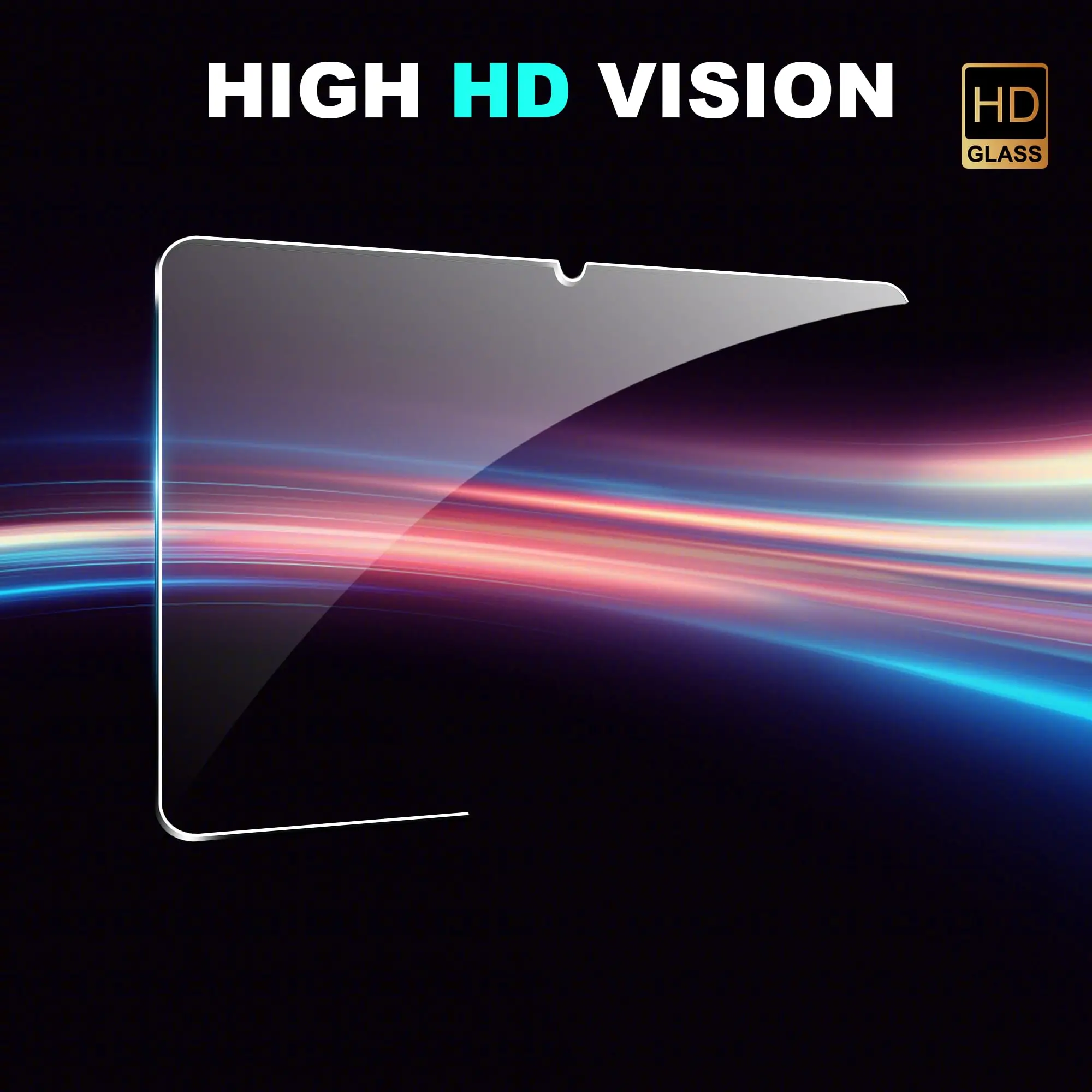 Premium Tempered Glass Screen Protector - 9H Hardness, HD Clarity, 12.1