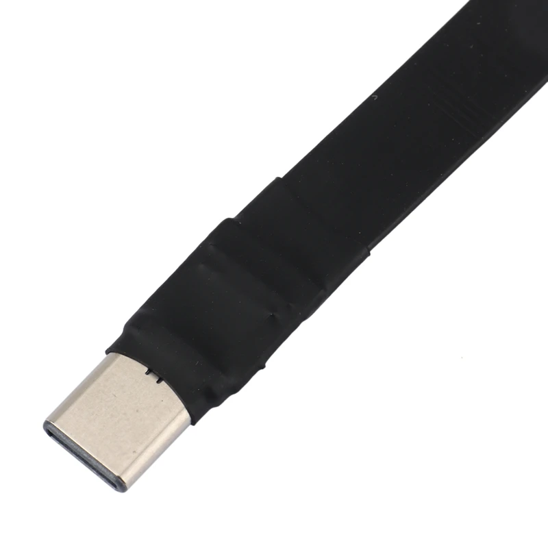 USB 3.1 케이블 유형-C USB-C FPC USB 플랫 케이블 남성 남성 USB3.1 연장 코드에 대 한 PC TV USB 확장