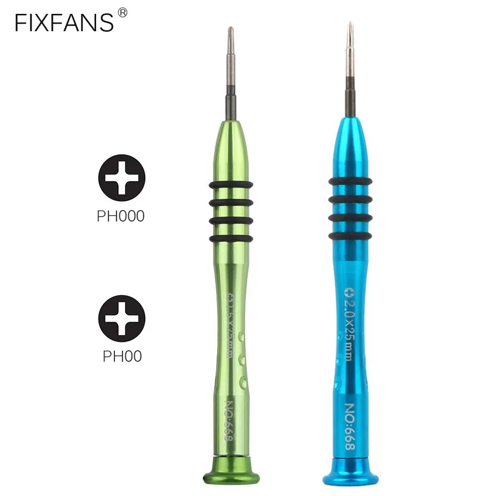 PH000 und PH00 Schraubendreher-Set Präzisions-Kreuzschraubendreher 1,5 mm 2,0 mm Kreuzschlitzschraubendreher für die Reparatur von Mobiltelefonen, Laptops, Computern und Brillen