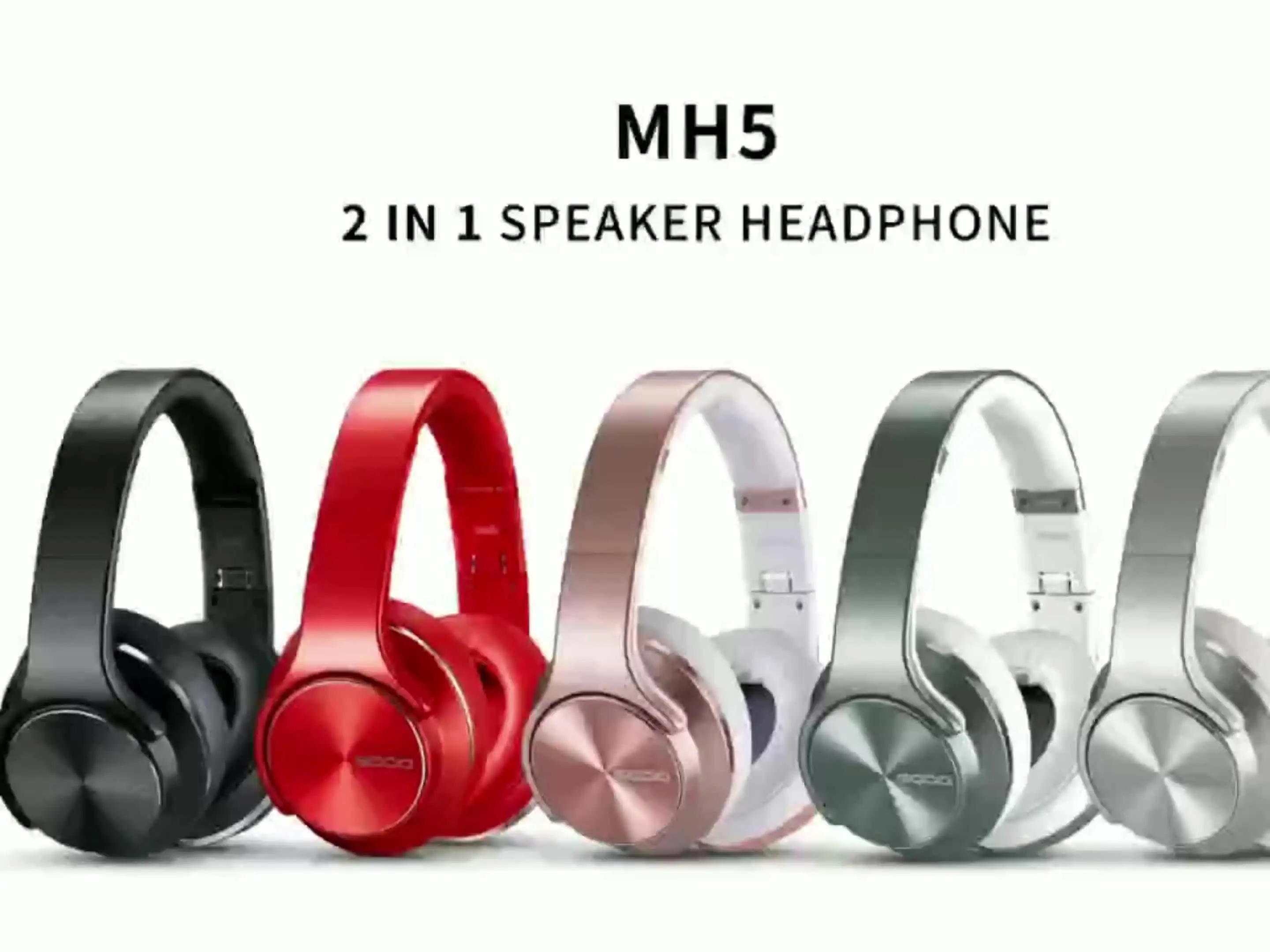 SODO MH5 ワイヤレスヘッドフォン スピーカー 2 in 1 HiFi ステレオ