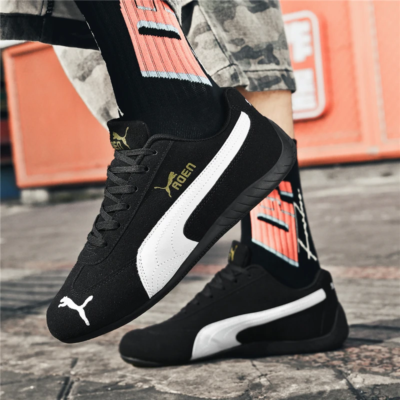 The genuine leather lightweight soft-soled Forrest Gump sneakers are fashionable and versatile low-top sports and casual shoes 4