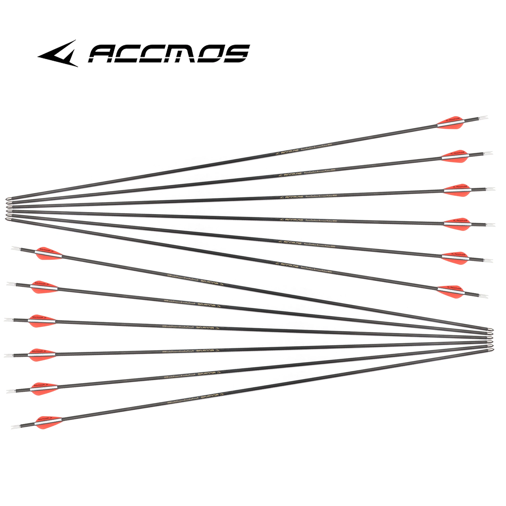 12pcs ID4.2mm Pure Carbon Arrow Sp250-1500 Archery Recurve/Compound Bow Hunting archery arrows