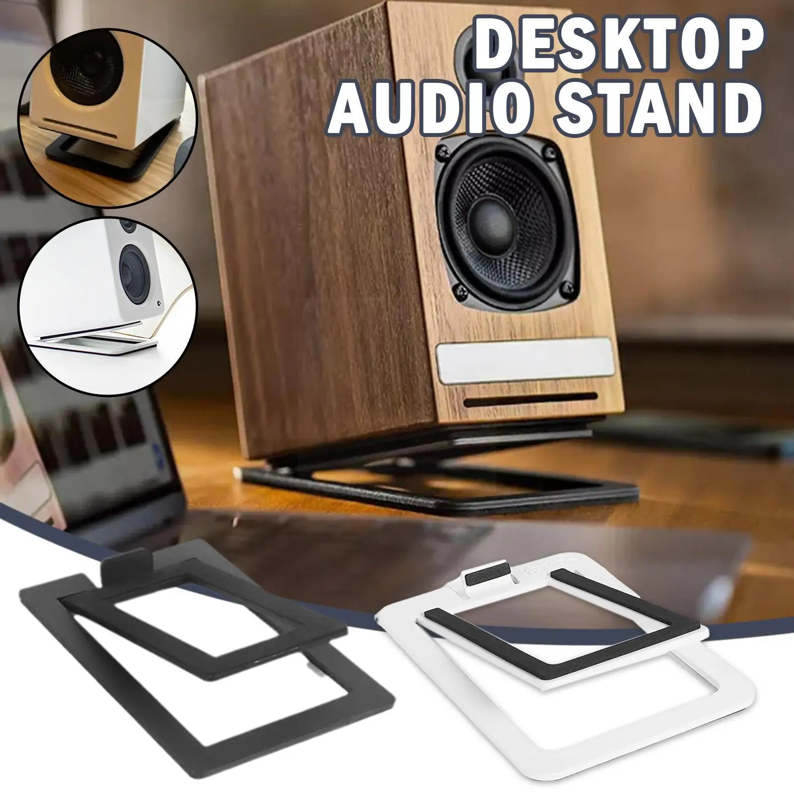 

Desktop Speaker Stand Metal Audio Bracket Universal Tabletop Holder Tilt Stands For Kanto's Yu4 S4 Speaker A1n7