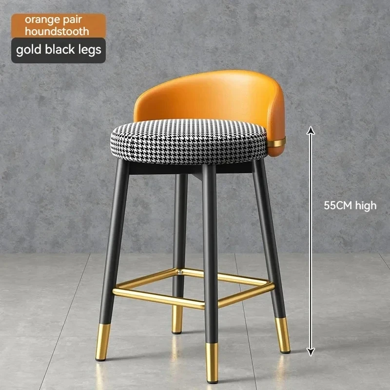 

Computer Gaming Bar Stools Leather Designer Kitchen Midcentury Bar Stools Adjustable American Sgabello Cucina Home Furniture