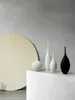 Modern Minimalist Handmade Ceramic Vase Black and White Simple Design Handmade Art Decoration Living Room Model Room Vase Decor 3