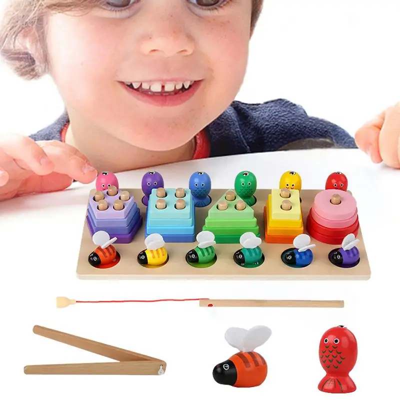 

Wooden Educational Sorting And Stacking Toys Shape Sorter Montessori Educational Puzzle Blocks Toys Best Gifts For Girls Boys