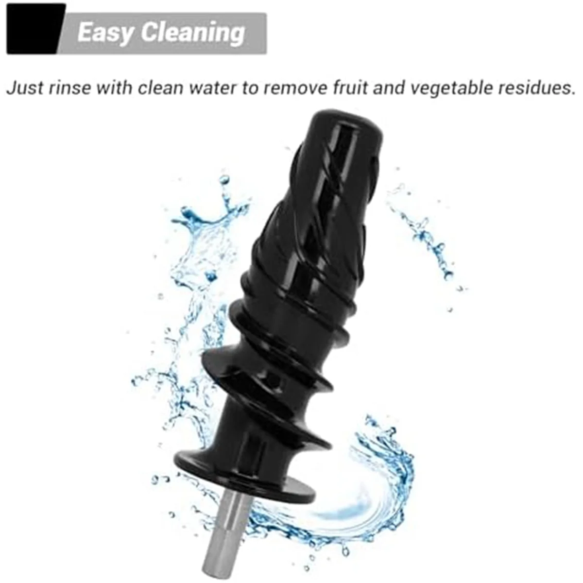 8006 Juicer Replacement Parts Auger Compatible Thruster for Omega 8003, 8004, 8005, 8007, 8008, MM900HDS