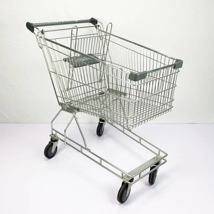 Heavy Duty Supermarket Shopping Trolley For Super Market Grocery Shopping Cart